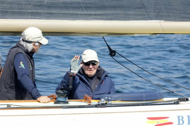 El Rey Juan Carlos I en una imagen de archivo en Sanxenxo. (Foto: José Ramón Hernando - Europa Press)