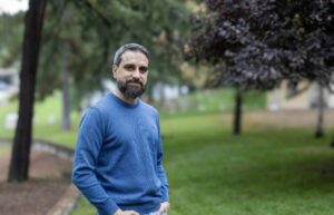 Héctor García Gómez en el CIEMAT (Foto: FECYT)