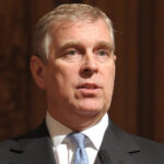 El exduque de York, Andrés, durante un discurso en un evento oficial.