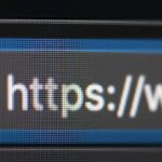 Barra de direcciones del navegador mostrando HTTPS