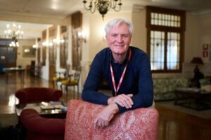Bert Poolman durante su visita a la Universidad Internacional Men&eacute;ndez Pelayo, en Santander. / Juan Manuel Serrano Arce (UIMP)