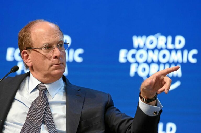 Larry Fink, presidente y consejero delegado de BlackRock, en una imagen de archivo. (Foto: Moritz Hager &ndash; Europa Press)