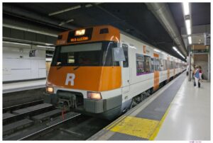 Imagen de un tren de Rodalies Foto Rodalies