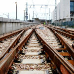 Im&aacute;genes de unas v&iacute;as de tren. (Foto: Adif)