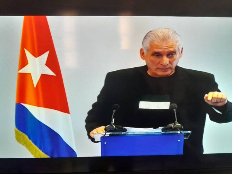 Miguel D&iacute;az-Canel. (Imagen tomada de la televisi&oacute;n)