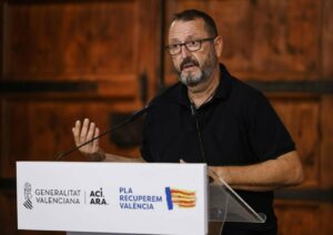 El director general de Innovaci&oacute;n en Emergencias de la Generalitat, Ra&uacute;l Qu&iacute;lez (Foto: Rober Solsona - Europa Press)