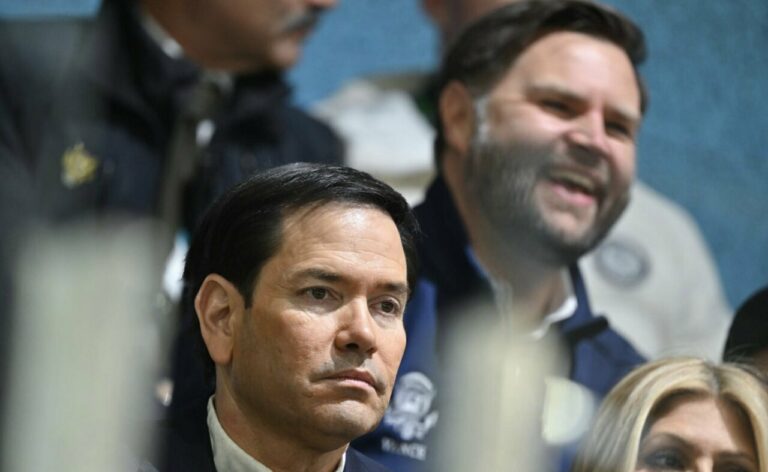 Marco Rubio y JD Vance en la Conferencia de Seguridad Internacional de M&uacute;nich (Foto: Peter Kneffel/dpa)