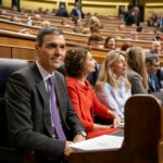 El presidente del Gobierno, Pedro S&aacute;nchez, en la sesi&oacute;n de control de este mi&eacute;rcoles en el Congreso. (Foto: PSOE)