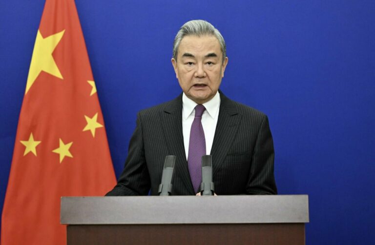 El ministro de Asuntos Exteriores chino, Wang Yi (Europa Press/Contacto/Yin Bogu)