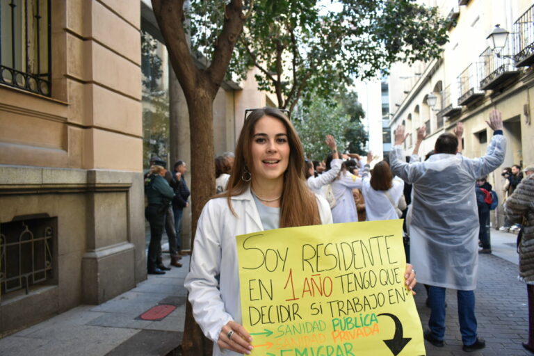 Aida Jim&eacute;nez, residente del madrile&ntilde;o Hospital Gregorio Mara&ntilde;&oacute;n