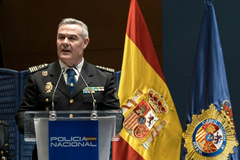 El comisario principal Jos&eacute; Luis Santaf&eacute; Arnedo toma de posesi&oacute;n como director adjunto operativo (DAO) de la Polic&iacute;a Nacional. (Foto: Diego Radam&eacute;s - Europa Press)