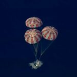 La misi&oacute;n Artemis II de la NASA, a bordo de su nave espacial Orion, regresa a la Tierra - NASA