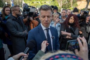 El l&iacute;der del partido Tisza, P&eacute;ter Magyar - Krisztian Elek