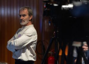 El epidemi&oacute;logo Fernando Sim&oacute;n, durante la clausura del acto para conmemorar el 40 aniversario de la Ley General de Sanidad, en el Ministerio de Sanidad, el pasado 20 de abril. (Foto: Eduardo Parra - Europa Press)