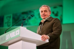 El expresidente del Gobierno Jos&eacute; Luis Rodr&iacute;guez Zapatero en un acto del PSOE en la campa&ntilde;a a las elecciones andaluzas del pasado 17 de mayo. (Foto: PSOE)