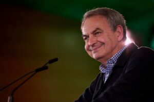 El expresidente del Gobierno Jos&eacute; Luis Rodr&iacute;guez Zapatero en un acto del PSOE en la campa&ntilde;a a las elecciones andaluzas del pasado 17 de mayo. (Foto: PSOE)